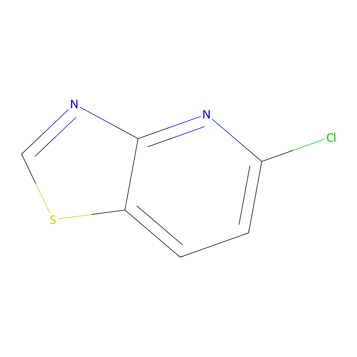 5-Chloro-(1,3)thiazolo(4,5-b)pyridine molecular structure, CAS 1554348-39-8