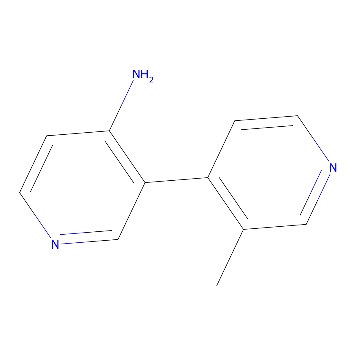 3-(3-Methyl-4-pyridinyl)pyridin-4-amine molecular structure, CAS 1554360-62-1