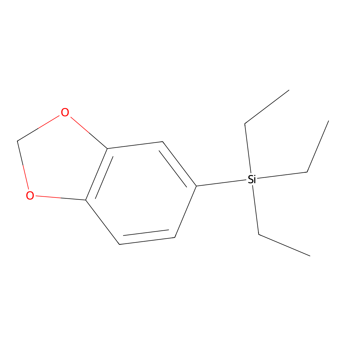 5-(Triethylsilyl)-1,3-benzodioxole molecular structure, CAS 1554401-00-1