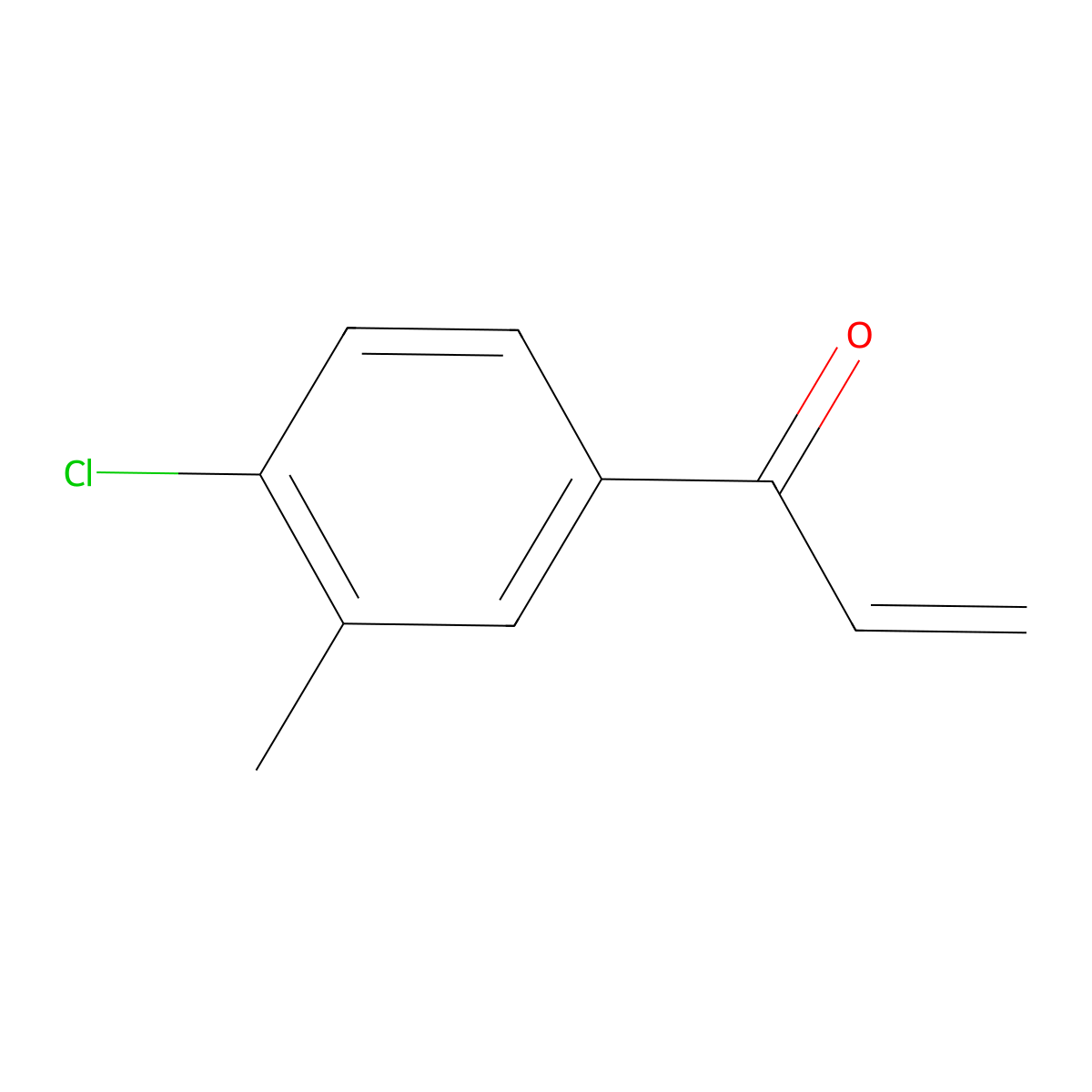 1-(4-Chloro-3-methylphenyl)prop-2-en-1-one molecular structure, CAS 1554514-87-2