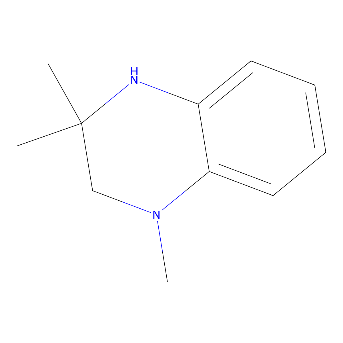 1,3,3-Trimethyl-1,2,3,4-tetrahydroquinoxaline molecular structure, CAS 1554586-08-1