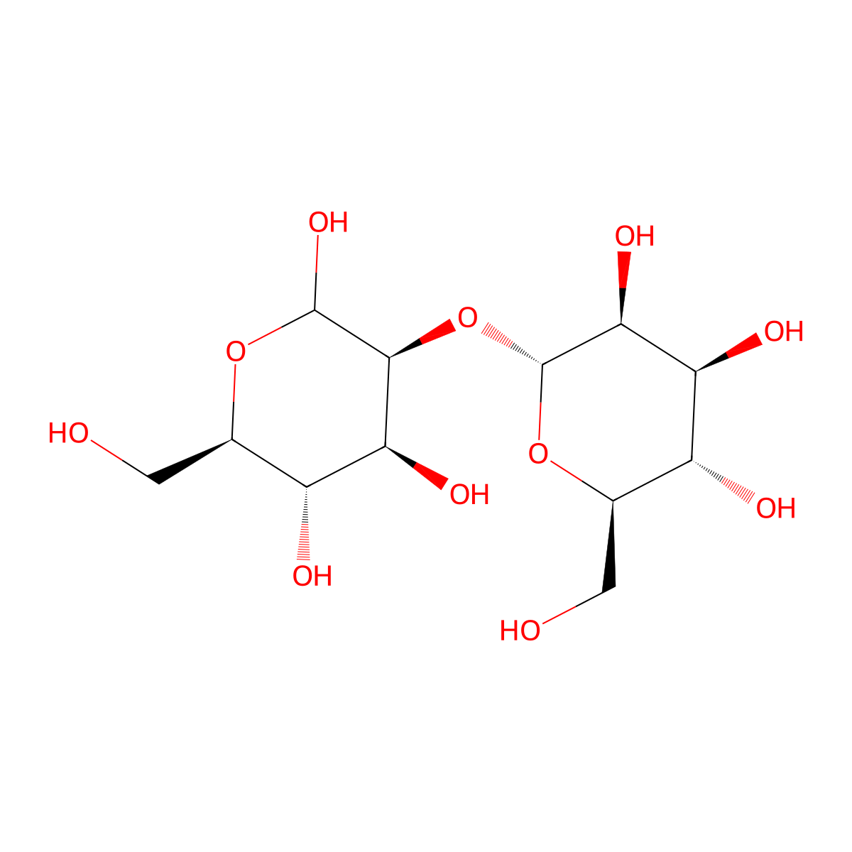 2-O-alpha-D-Mannopyranosyl-D-mannopyranose molecular structure, CAS 15548-39-7