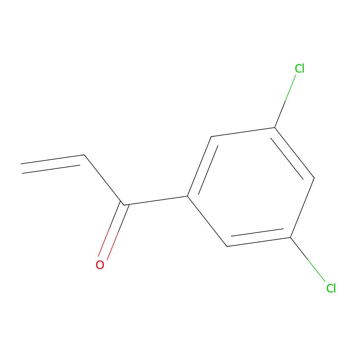 1-(3,5-Dichlorophenyl)prop-2-en-1-one molecular structure, CAS 1554987-14-2