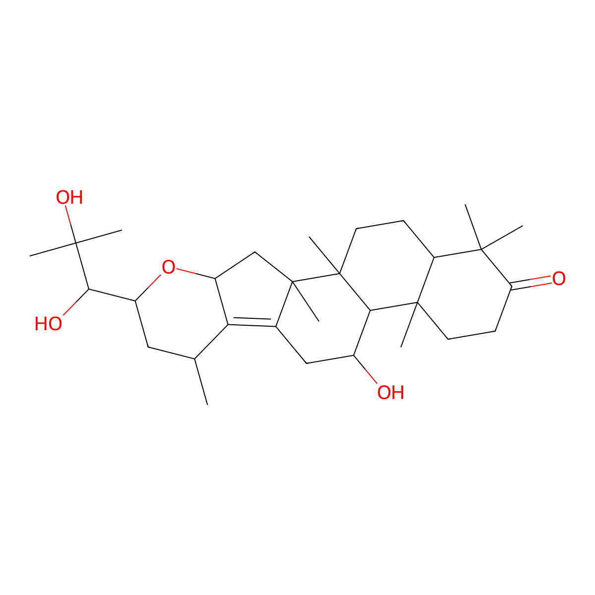 Alisol F molecular structure, CAS 155521-45-2