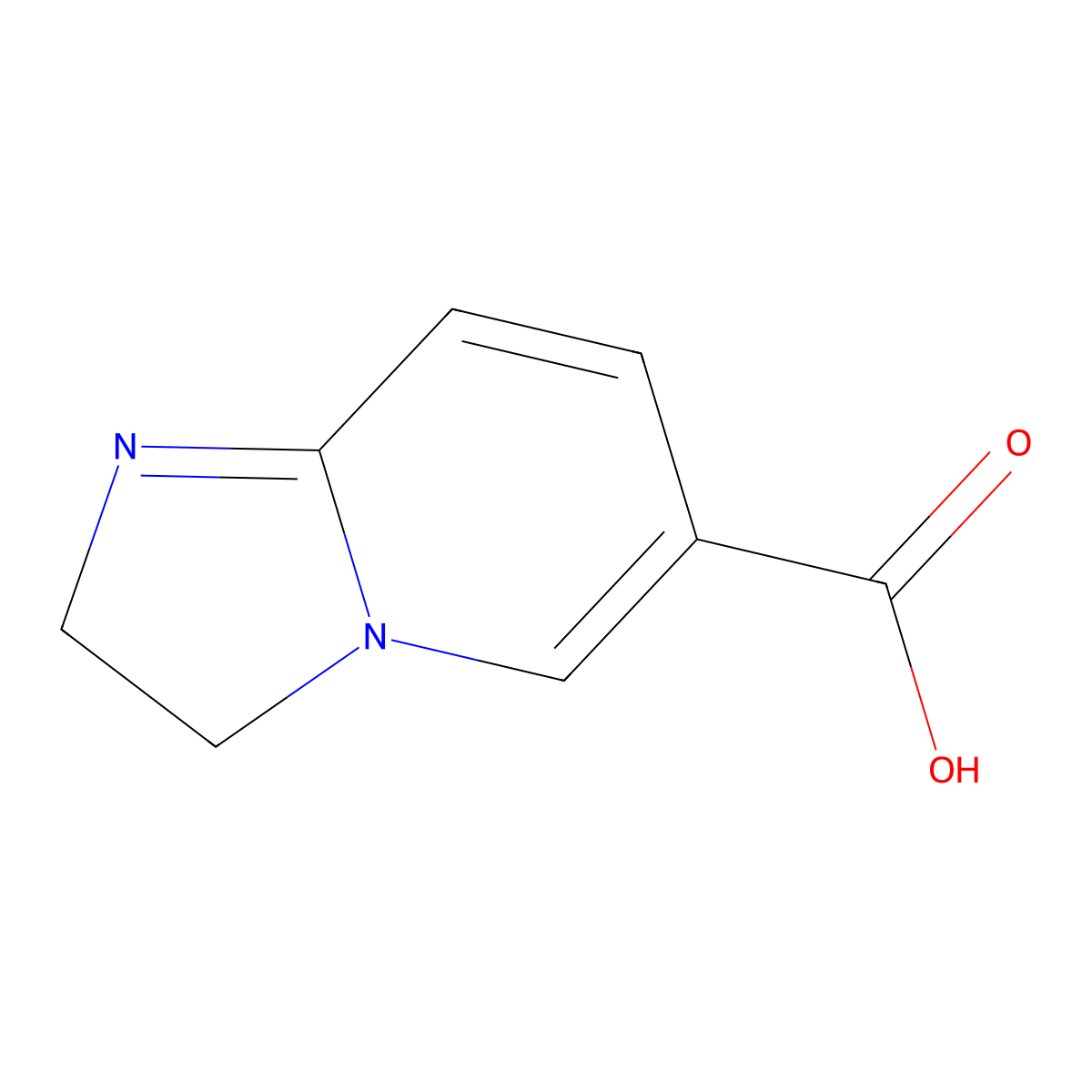 2h,3h-Imidazo[1,2-a]pyridine-6-carboxylic acid molecular structure, CAS 1555335-65-3