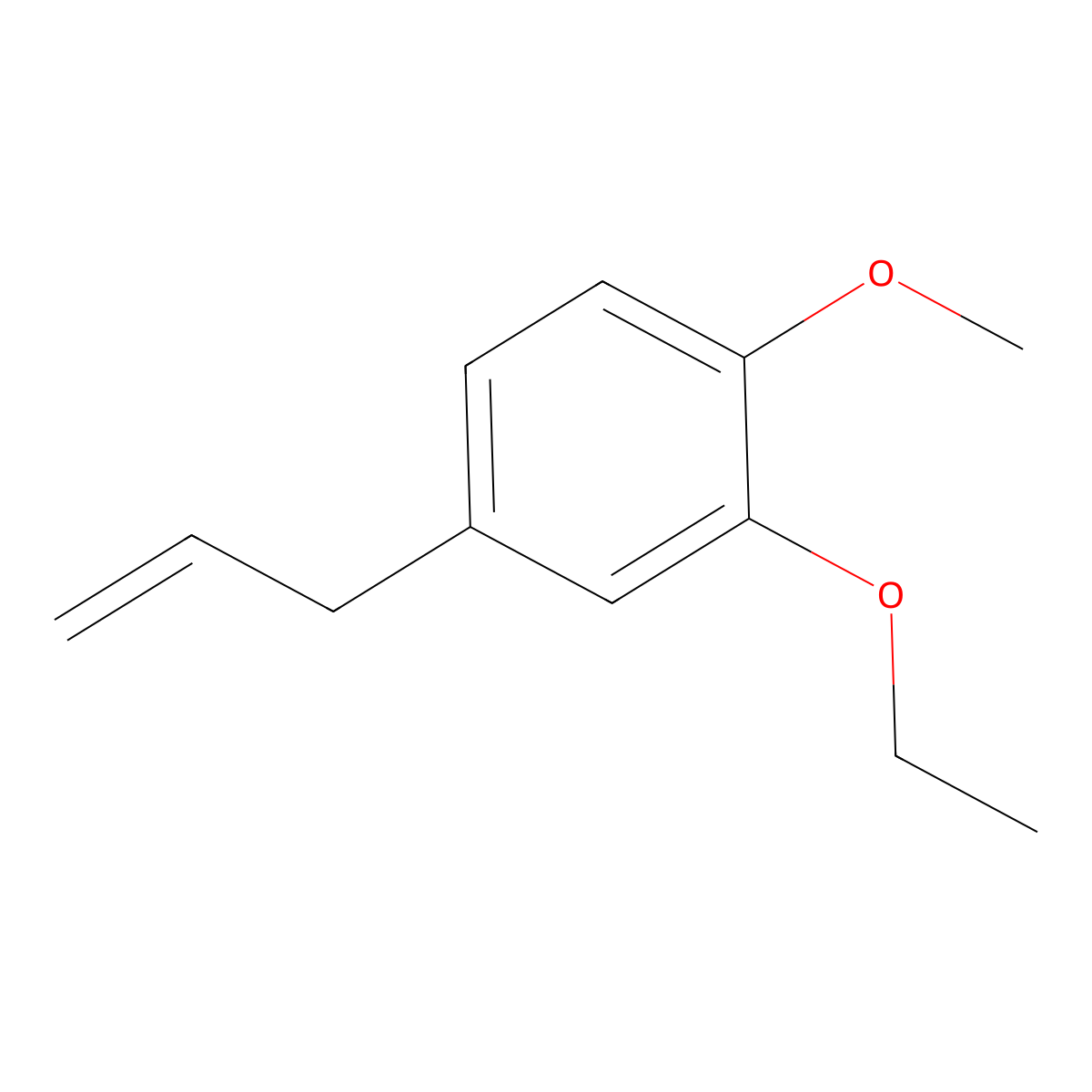 3-(3-Ethoxy-4-methoxyphenyl)-1-propene molecular structure, CAS 155583-46-3