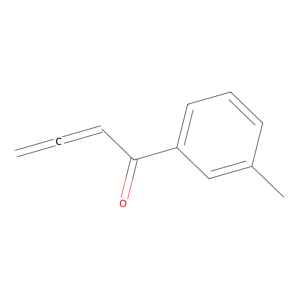 1-(3-Methylphenyl)-2,3-butadien-1-one molecular structure, CAS 155586-46-2