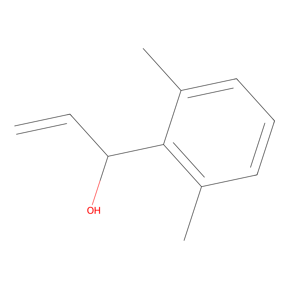 1-(2,6-Dimethylphenyl)prop-2-en-1-ol molecular structure, CAS 1555908-83-2