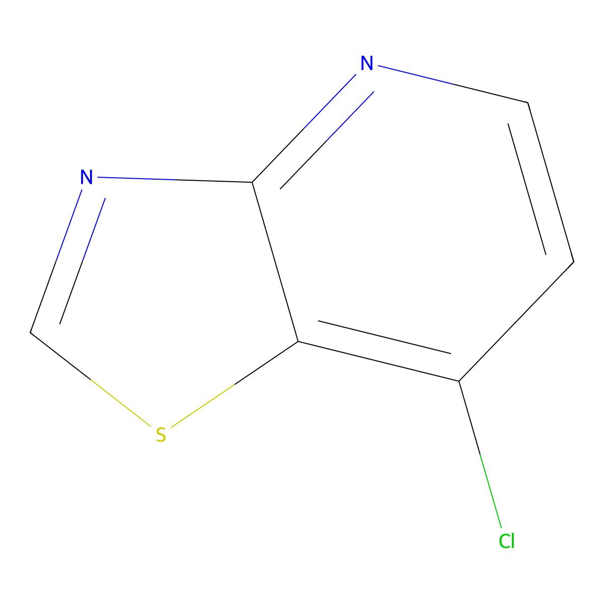 7-Chlorothiazolo[4,5-b]pyridine molecular structure, CAS 1556129-57-7