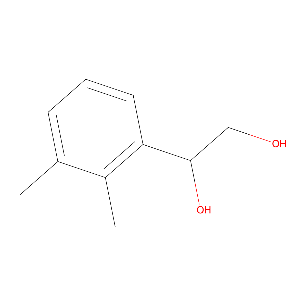 1-(2,3-Dimethylphenyl)ethane-1,2-diol molecular structure, CAS 1556650-49-7