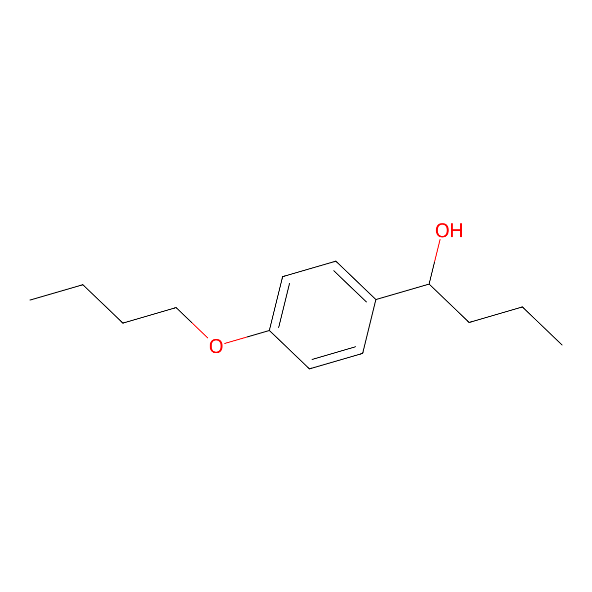 1-(4-Butoxyphenyl)butan-1-ol molecular structure, CAS 1556693-21-0