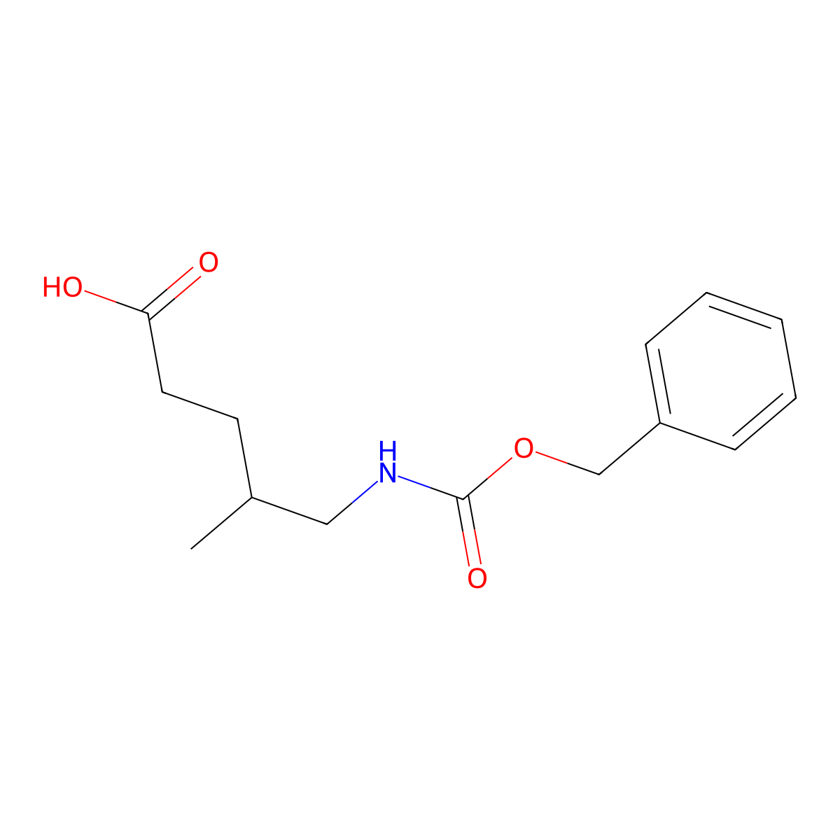 5-{[(Benzyloxy)carbonyl]amino}-4-methylpentanoic acid molecular structure, CAS 1556891-48-5