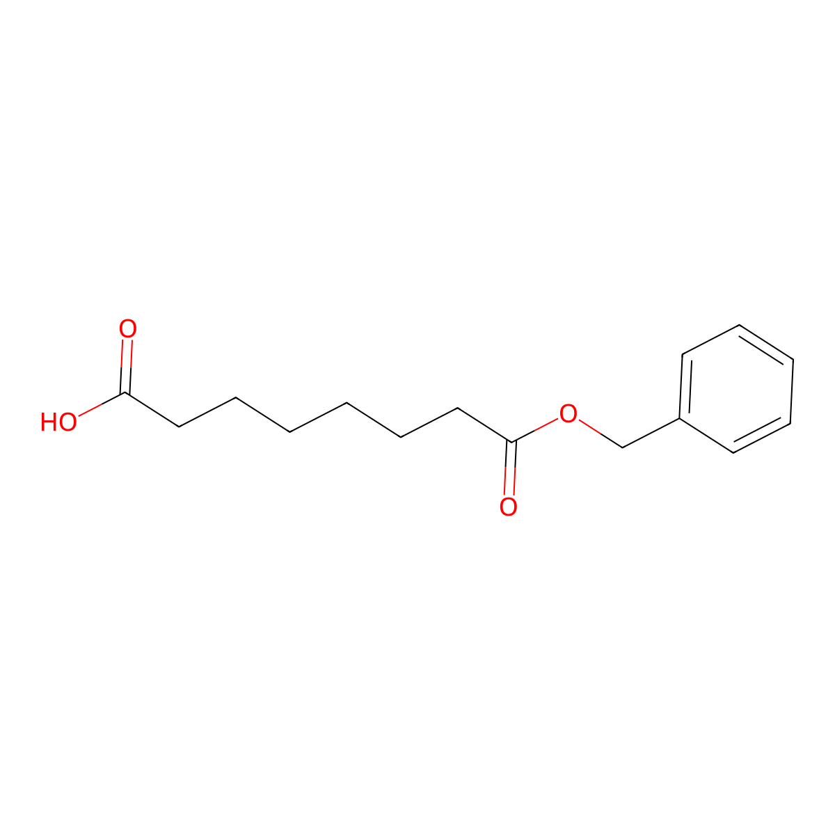 8-(Benzyloxy)-8-oxooctanoic acid molecular structure, CAS 15570-39-5