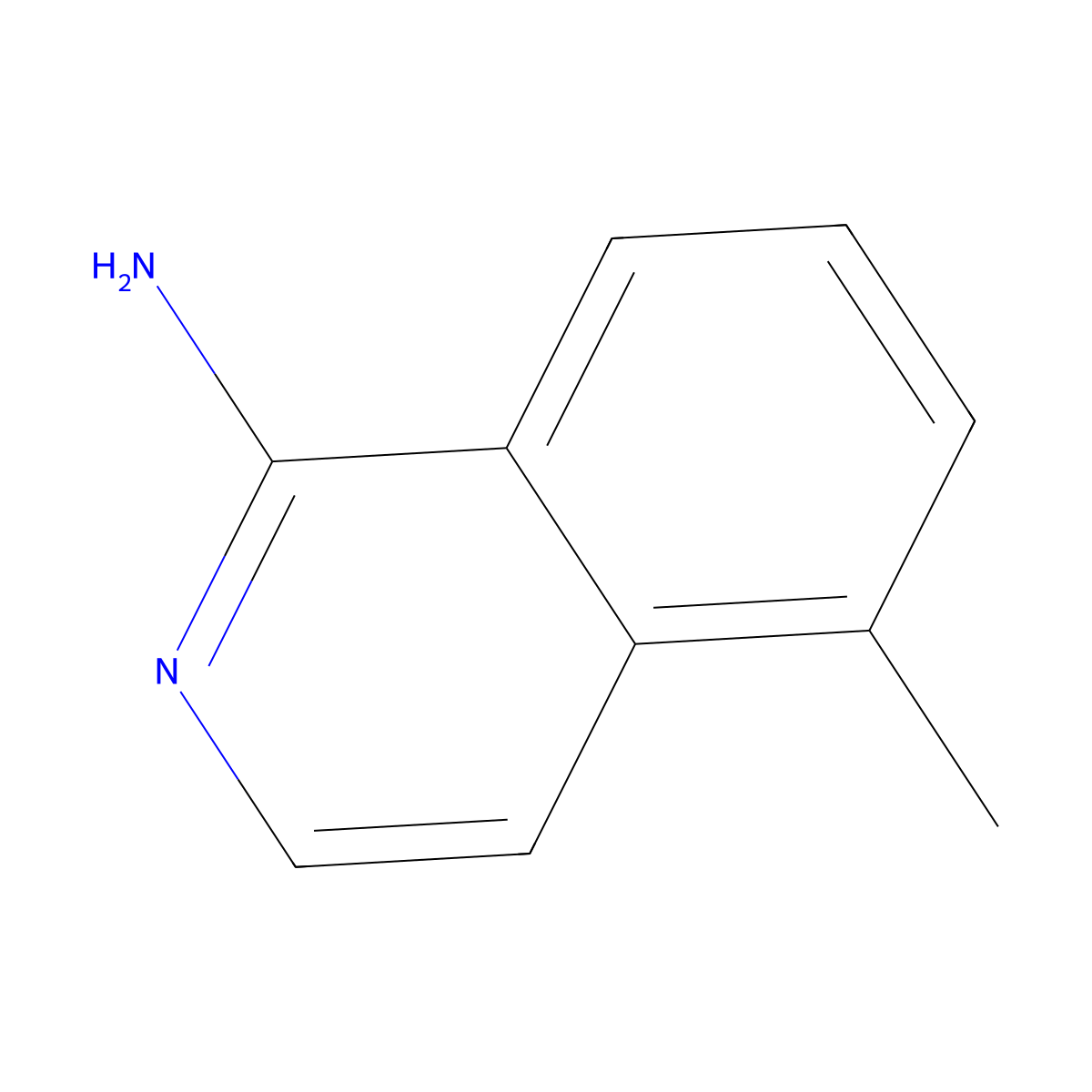 5-Methylisoquinolin-1-amine molecular structure, CAS 1557045-33-6