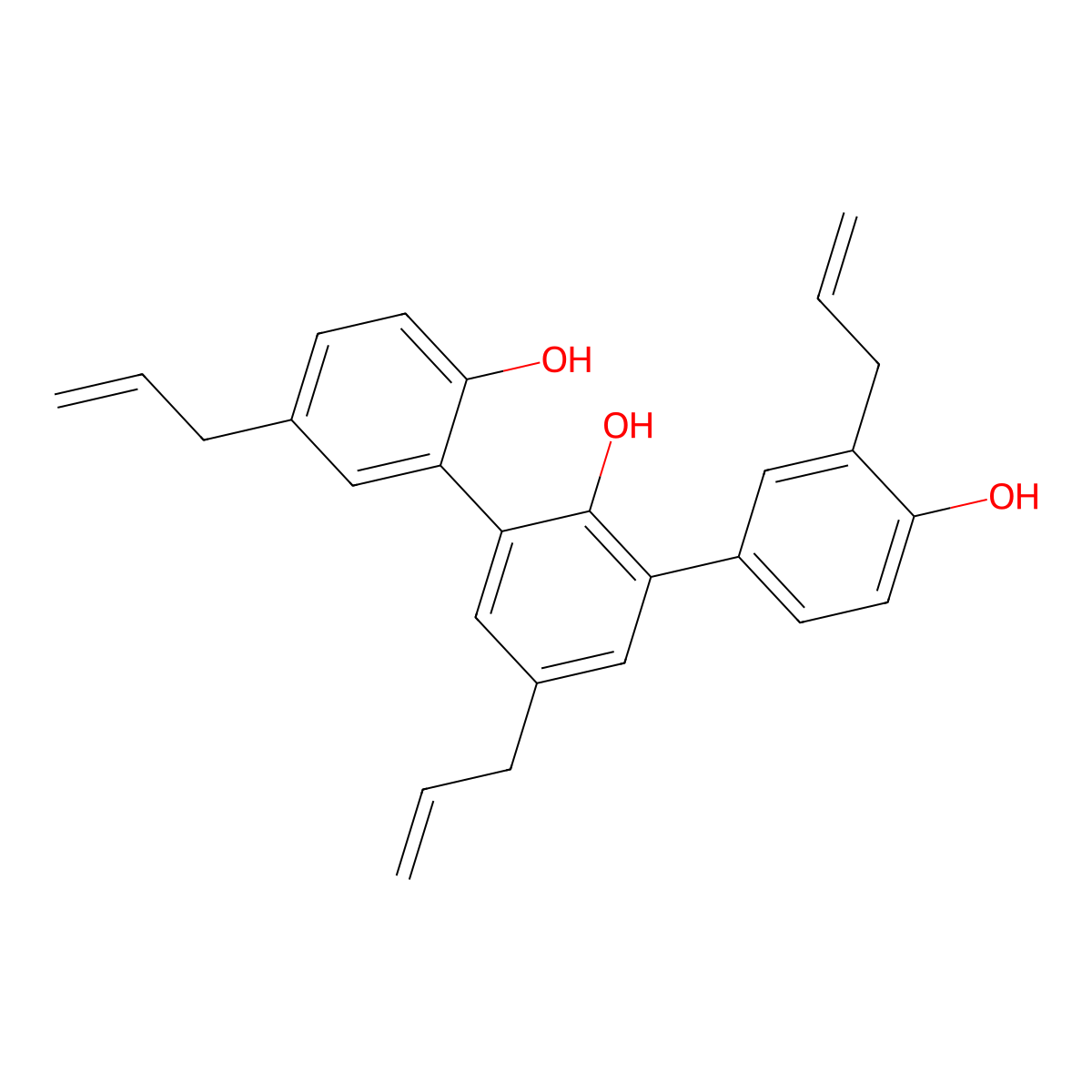 Simonsinol molecular structure, CAS 155709-40-3
