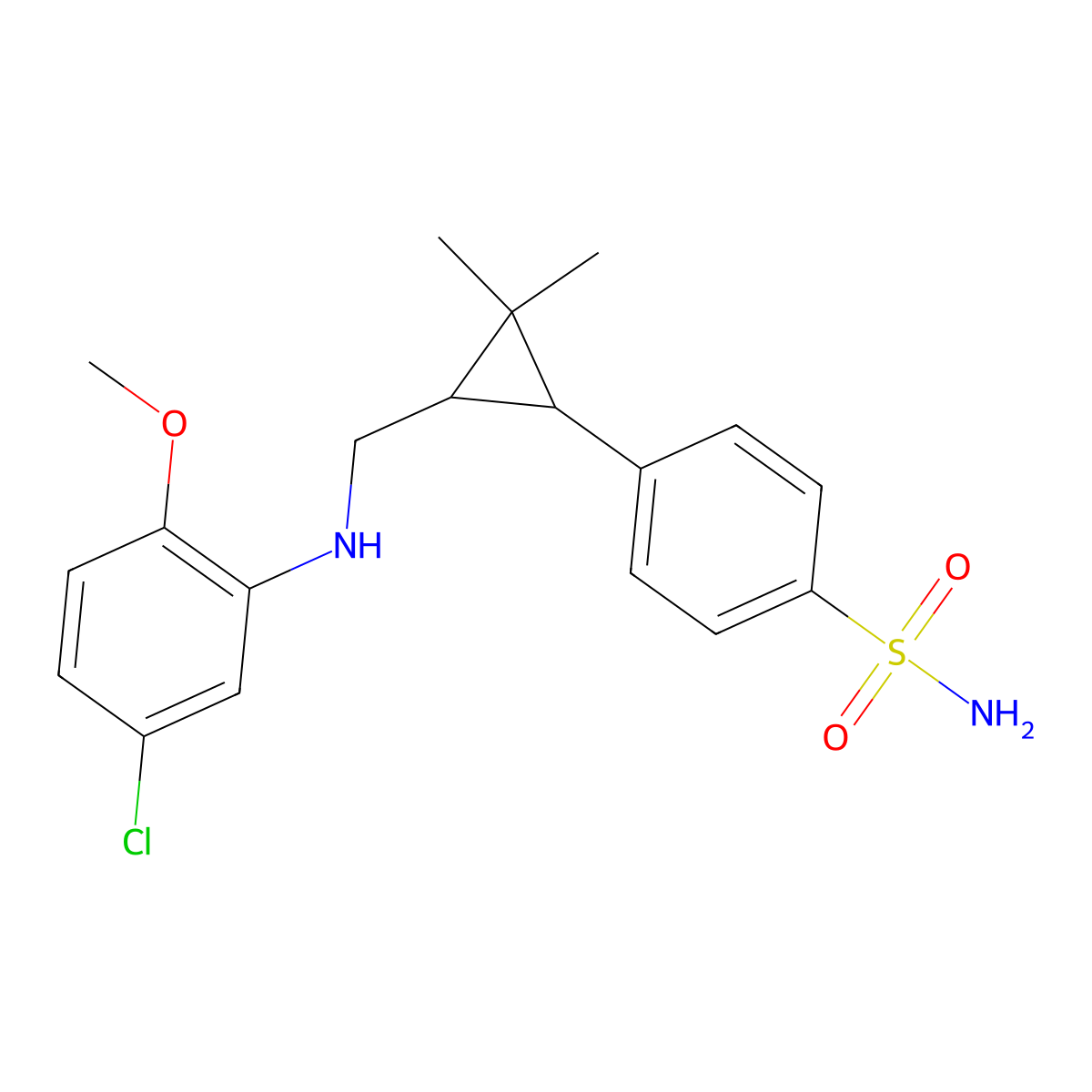 Bnc375 molecular structure, CAS 1557240-80-8