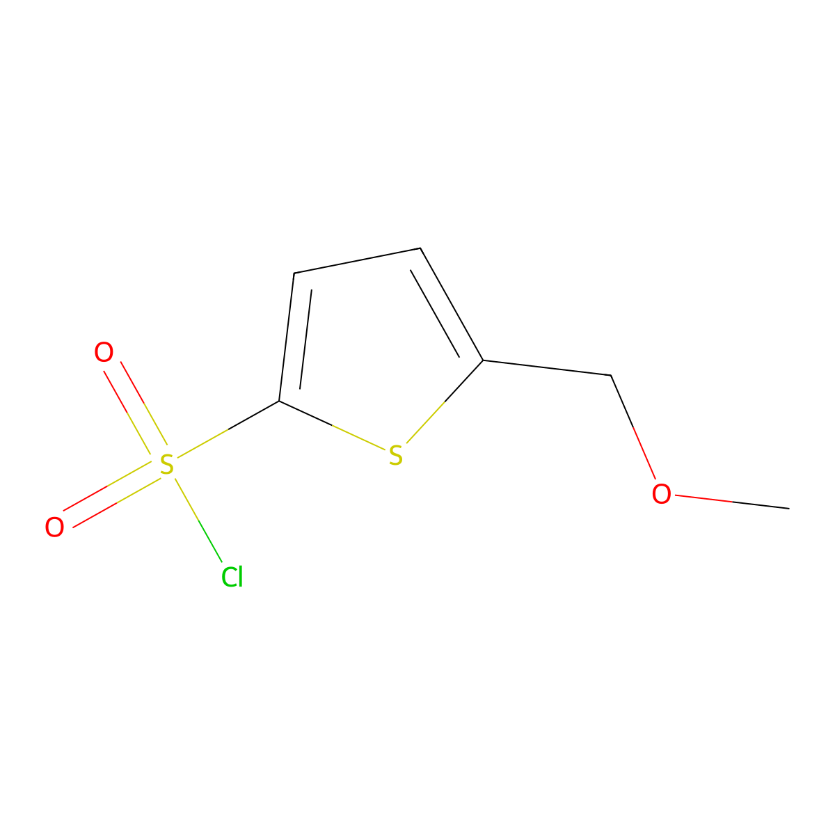 5-(Methoxymethyl)thiophene-2-sulfonyl chloride molecular structure, CAS 1557469-05-2