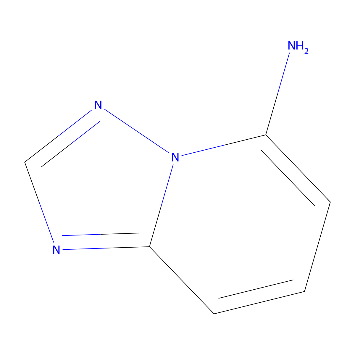 [1,2,4]Triazolo[1,5-a]pyridin-5-amine molecular structure, CAS 1557509-99-5