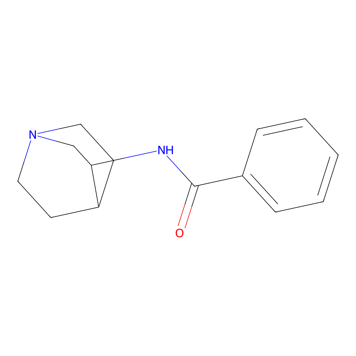 N-(1-azabicyclo[2.2.2]octan-3-yl)benzamide molecular structure, CAS 155778-25-9