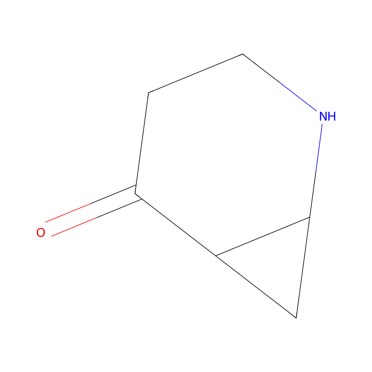 2-Azabicyclo[4.1.0]heptan-5-one molecular structure, CAS 1557815-00-5