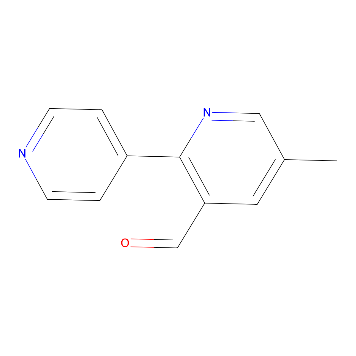 5-Methyl-[2,4'-bipyridine]-3-carbaldehyde molecular structure, CAS 1558161-56-0