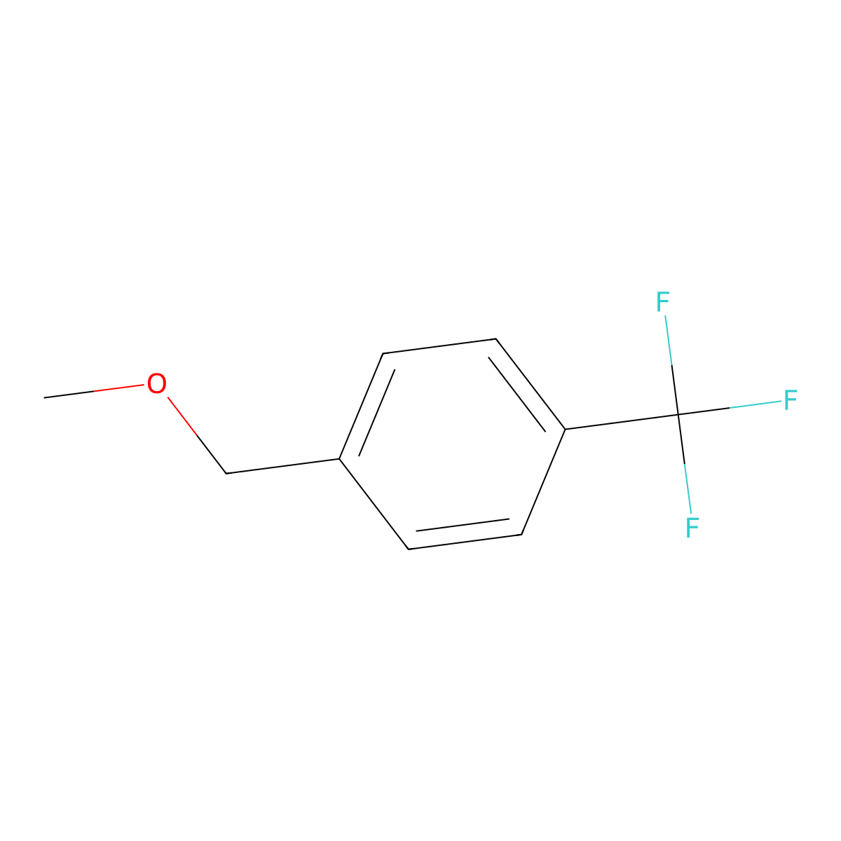 1-(Methoxymethyl)-4-(trifluoromethyl)benzene molecular structure, CAS 155820-05-6