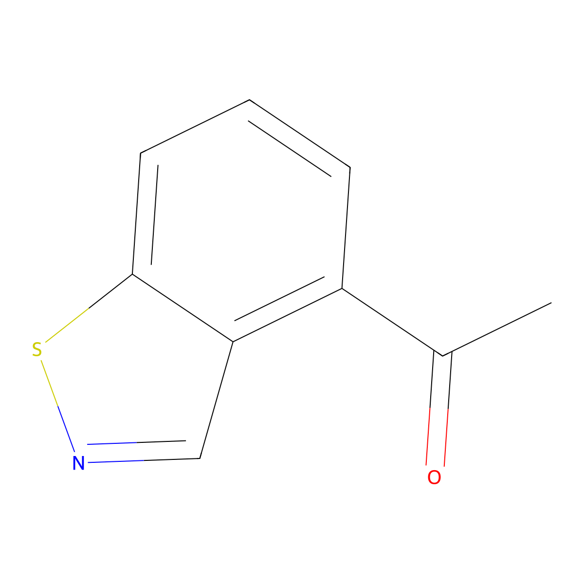 1-(Benzo[d]isothiazol-4-yl)ethanone molecular structure, CAS 1558215-70-5