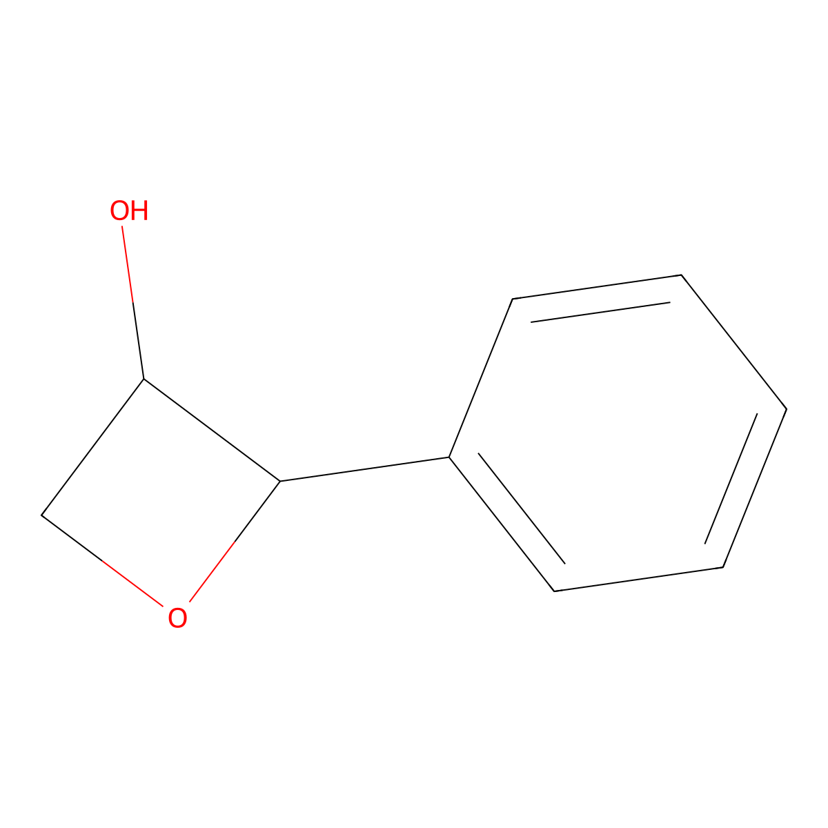 2-Phenyloxetan-3-ol molecular structure, CAS 1558273-91-8
