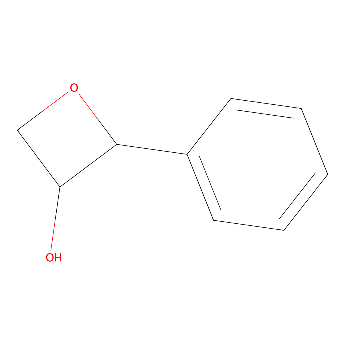 2-Phenyloxetan-3-ol molecular structure, CAS 1558273-91-8