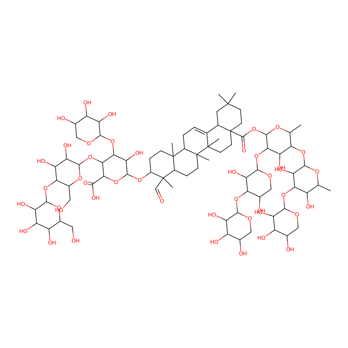 Gipsoside molecular structure, CAS 15588-68-8