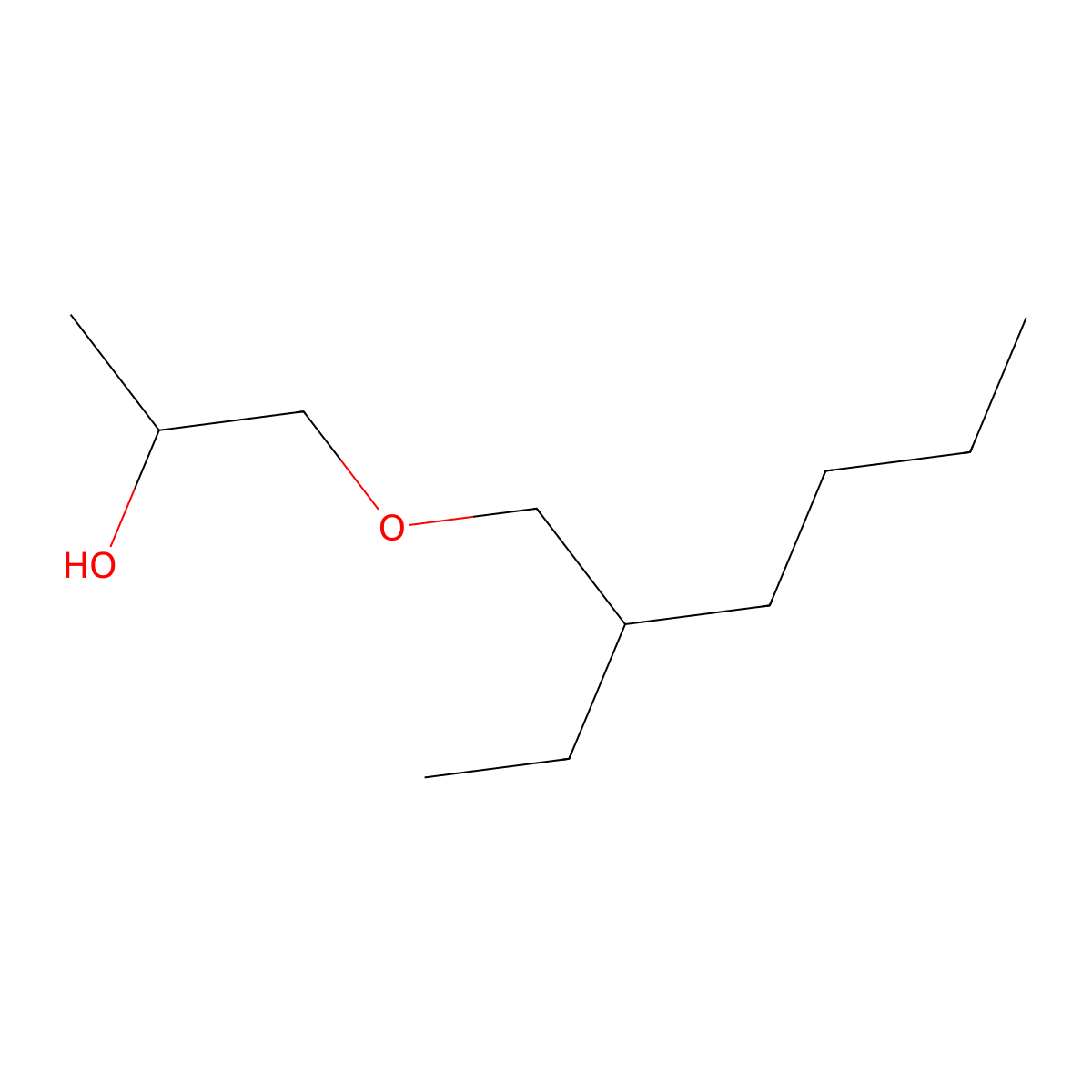 1-(2-Butylbutoxy)propan-2-ol molecular structure, CAS 1559-39-3