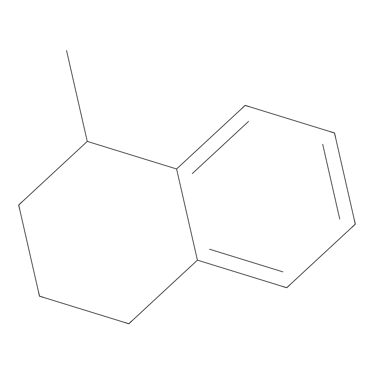 1-Methyltetraline molecular structure, CAS 1559-81-5
