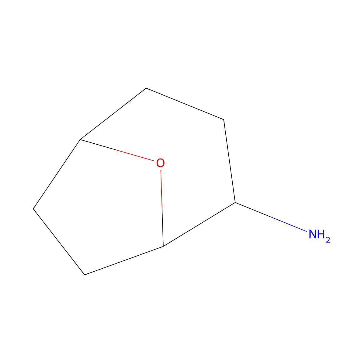 8-Oxabicyclo[3.2.1]octan-2-amine molecular structure, CAS 1559035-81-2