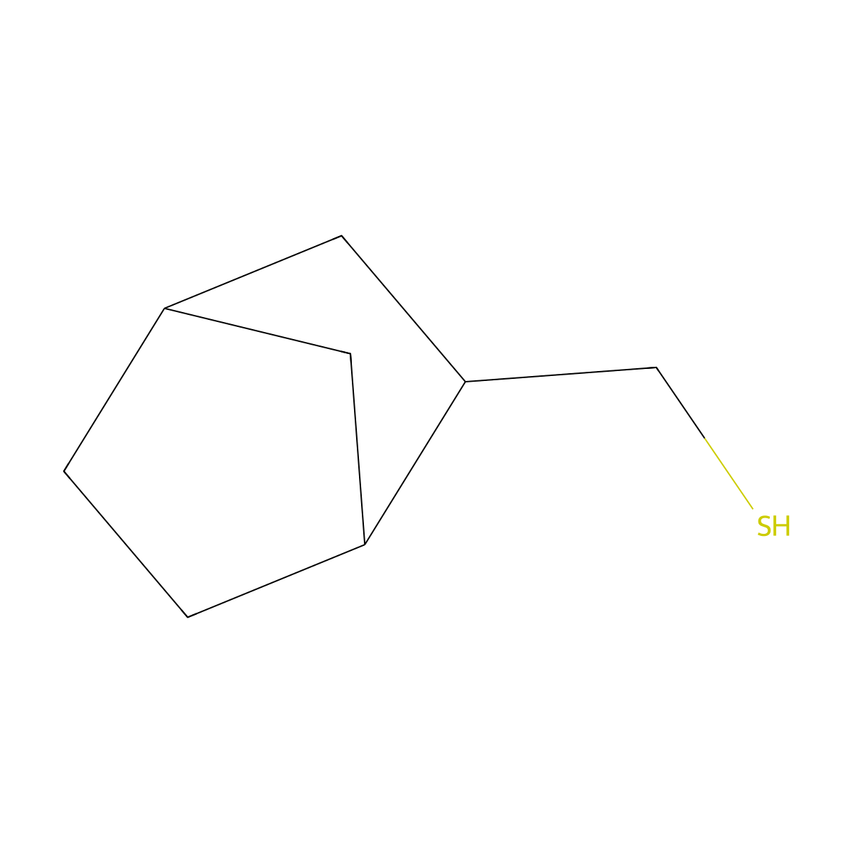 {Bicyclo[2.2.1]heptan-2-yl}methanethiol molecular structure, CAS 1559333-78-6