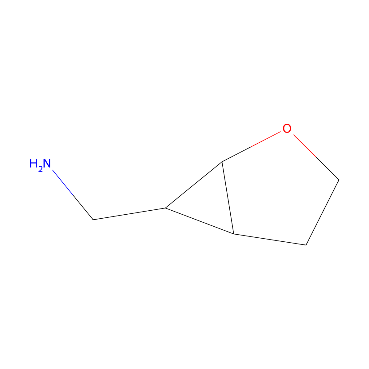 (2-Oxabicyclo[3.1.0]hexan-6-yl)methanamine molecular structure, CAS 1559389-86-4