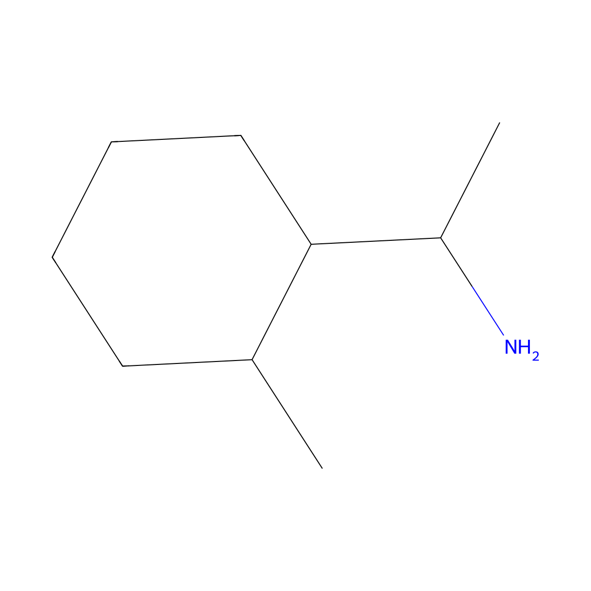 1-(2-Methylcyclohexyl)ethan-1-amine molecular structure, CAS 1559719-98-0