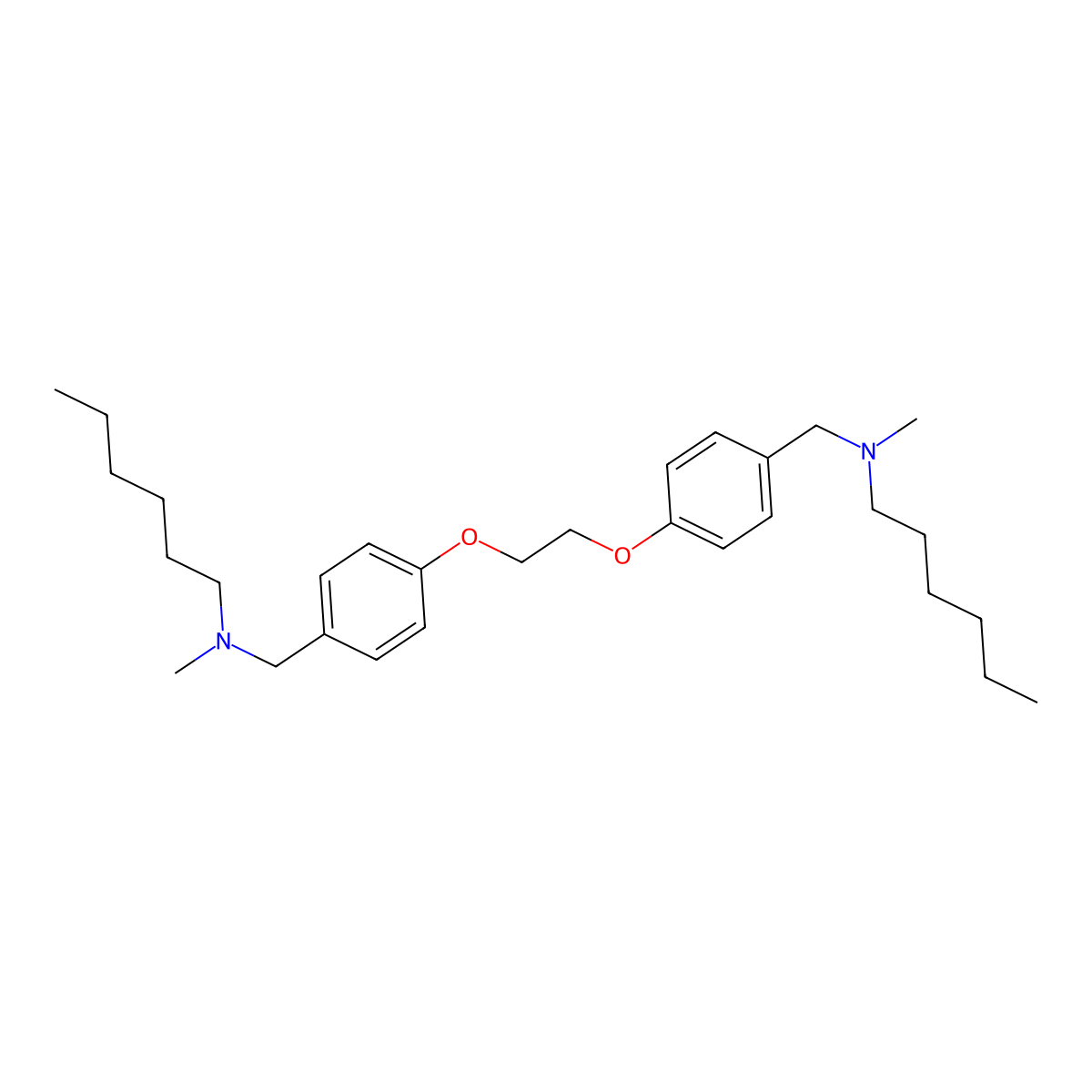 Symetine molecular structure, CAS 15599-45-8