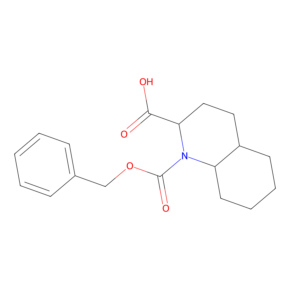 1-[(Benzyloxy)carbonyl]-decahydroquinoline-2-carboxylic acid molecular structure, CAS 1560032-24-7