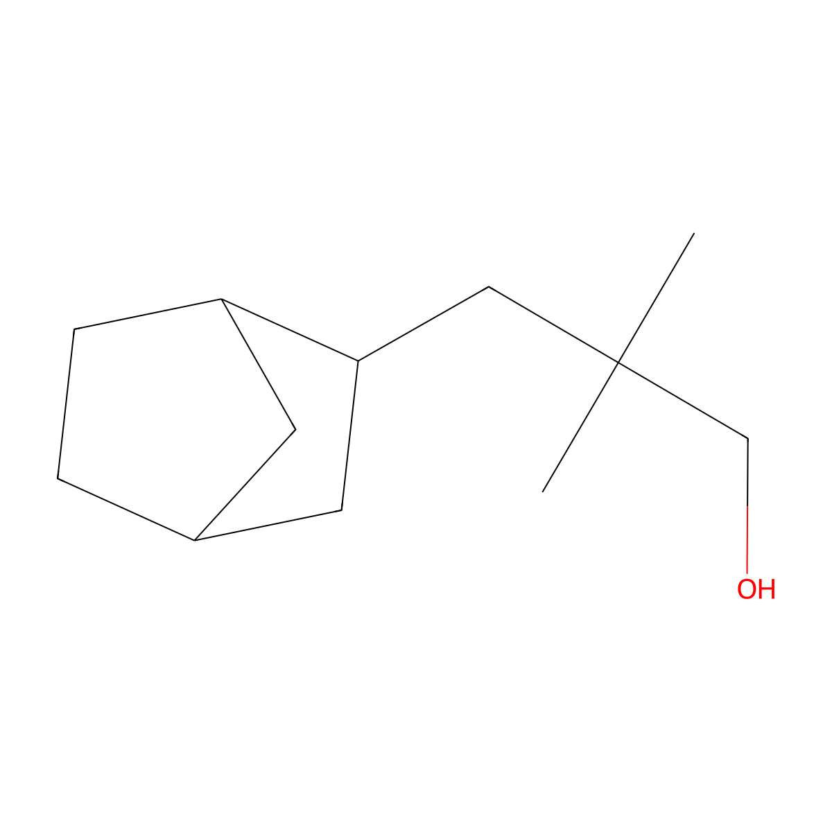 3-{Bicyclo[2.2.1]heptan-2-yl}-2,2-dimethylpropan-1-ol molecular structure, CAS 1560286-88-5