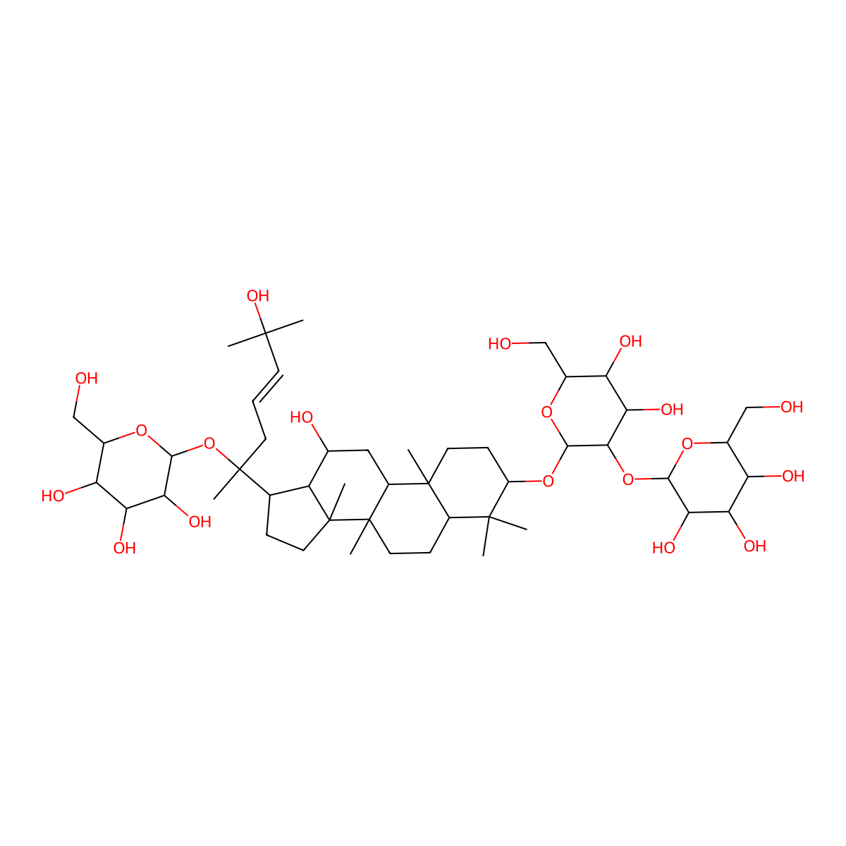 Vinaginsenoside R8 molecular structure, CAS 156042-22-7