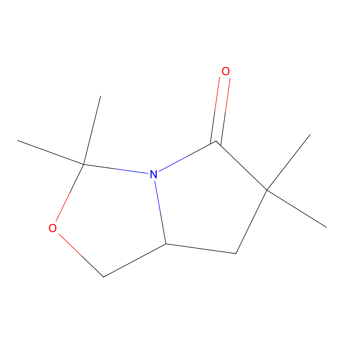 (S)-3,3,6,6-Tetramethyltetrahydropyrrolo[1,2-c]oxazol-5(3H)-one molecular structure, CAS 156088-45-8