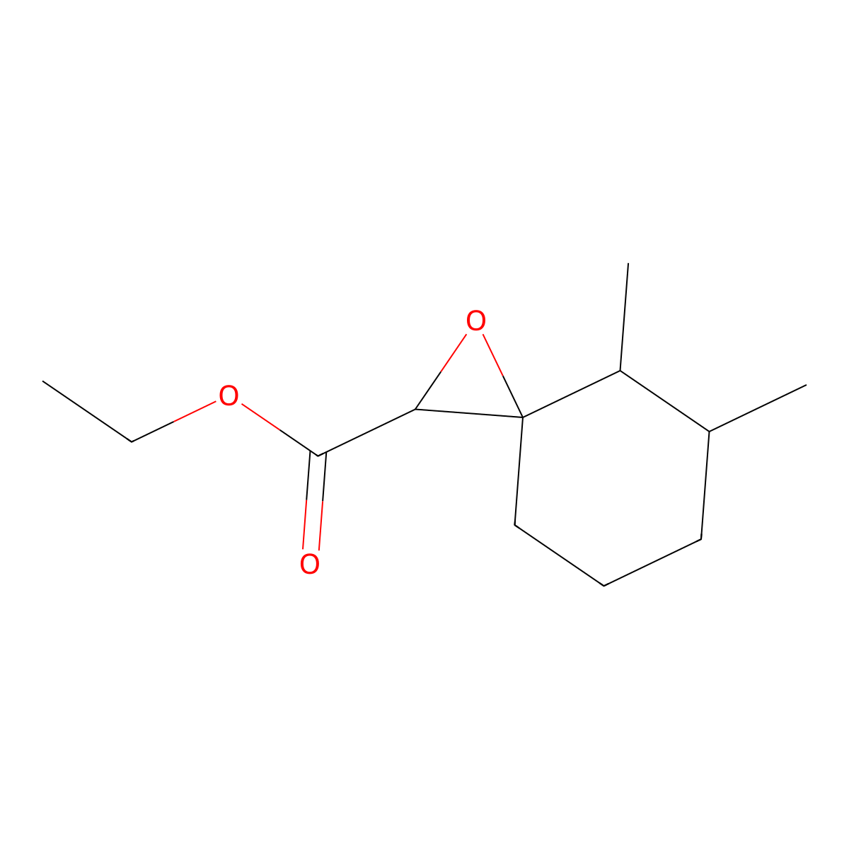 Ethyl 4,5-dimethyl-1-oxaspiro[2.5]octane-2-carboxylate molecular structure, CAS 1561284-14-7