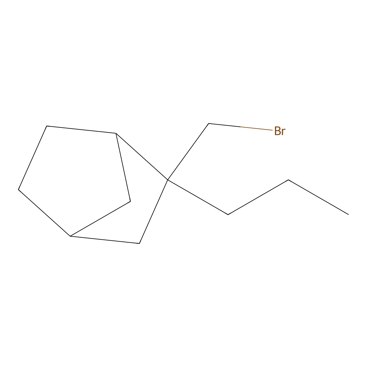 2-(Bromomethyl)-2-propylbicyclo[2.2.1]heptane molecular structure, CAS 1561453-52-8