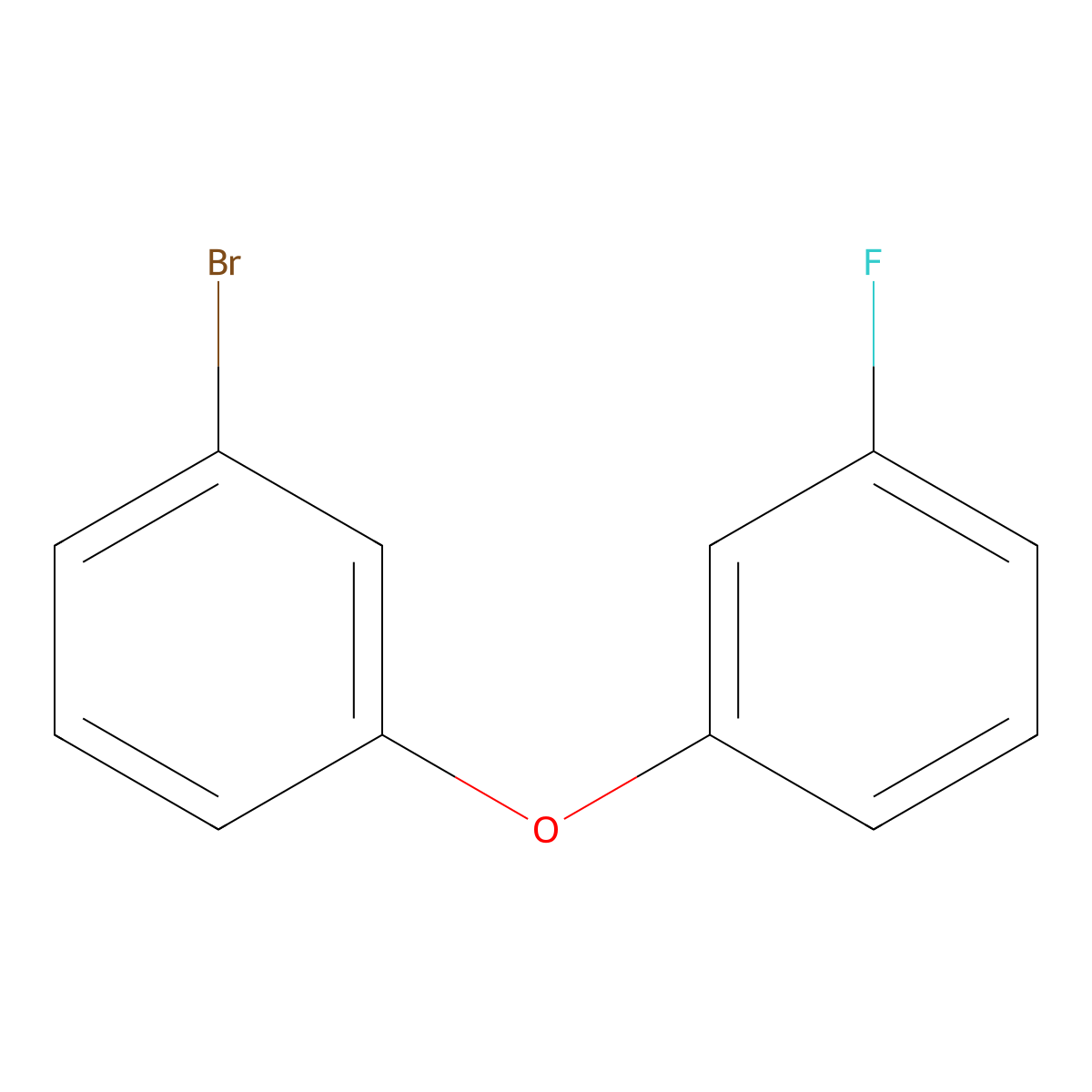 1-Bromo-3-(3-fluorophenoxy)benzene molecular structure, CAS 156176-01-1