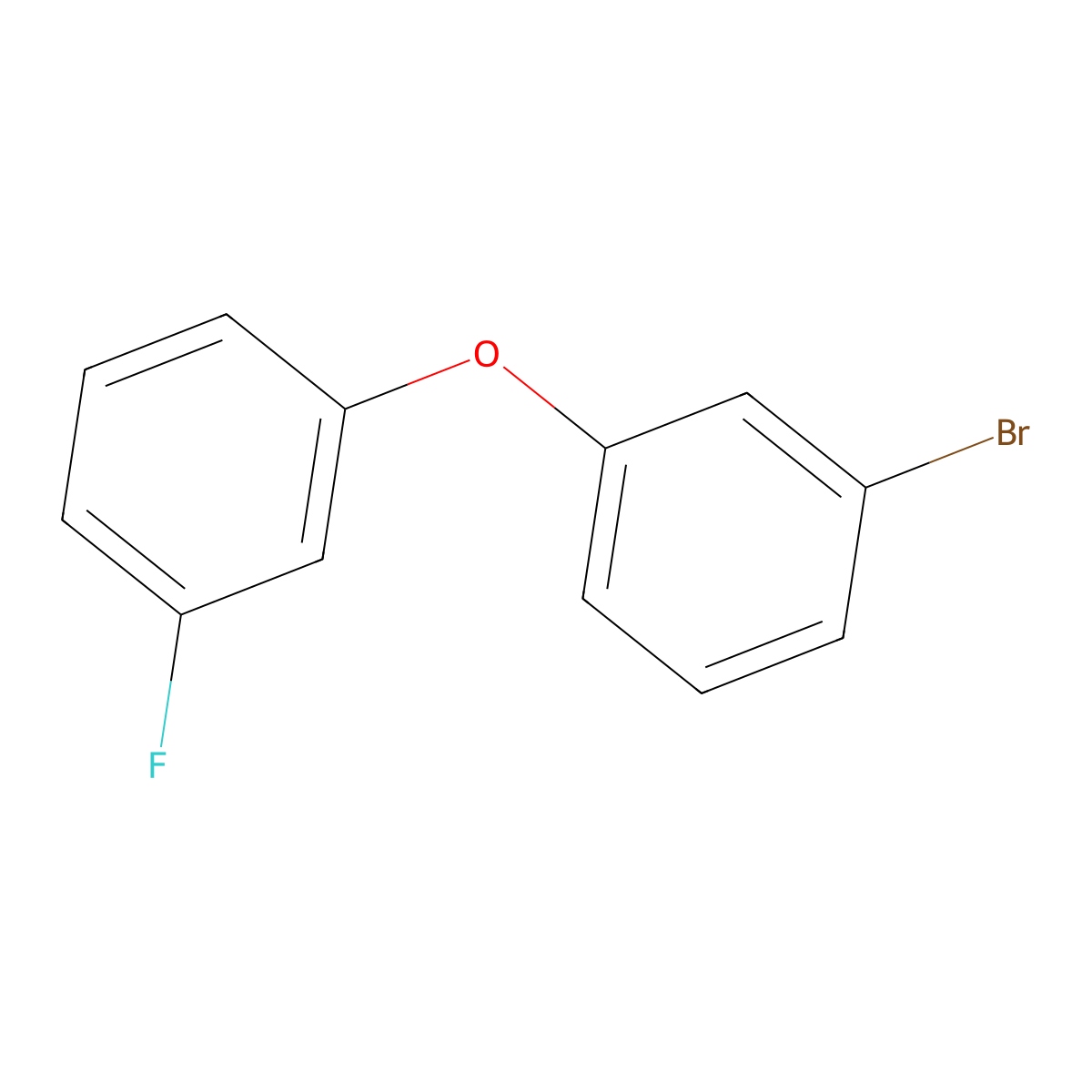 1-Bromo-3-(3-fluorophenoxy)benzene molecular structure, CAS 156176-01-1