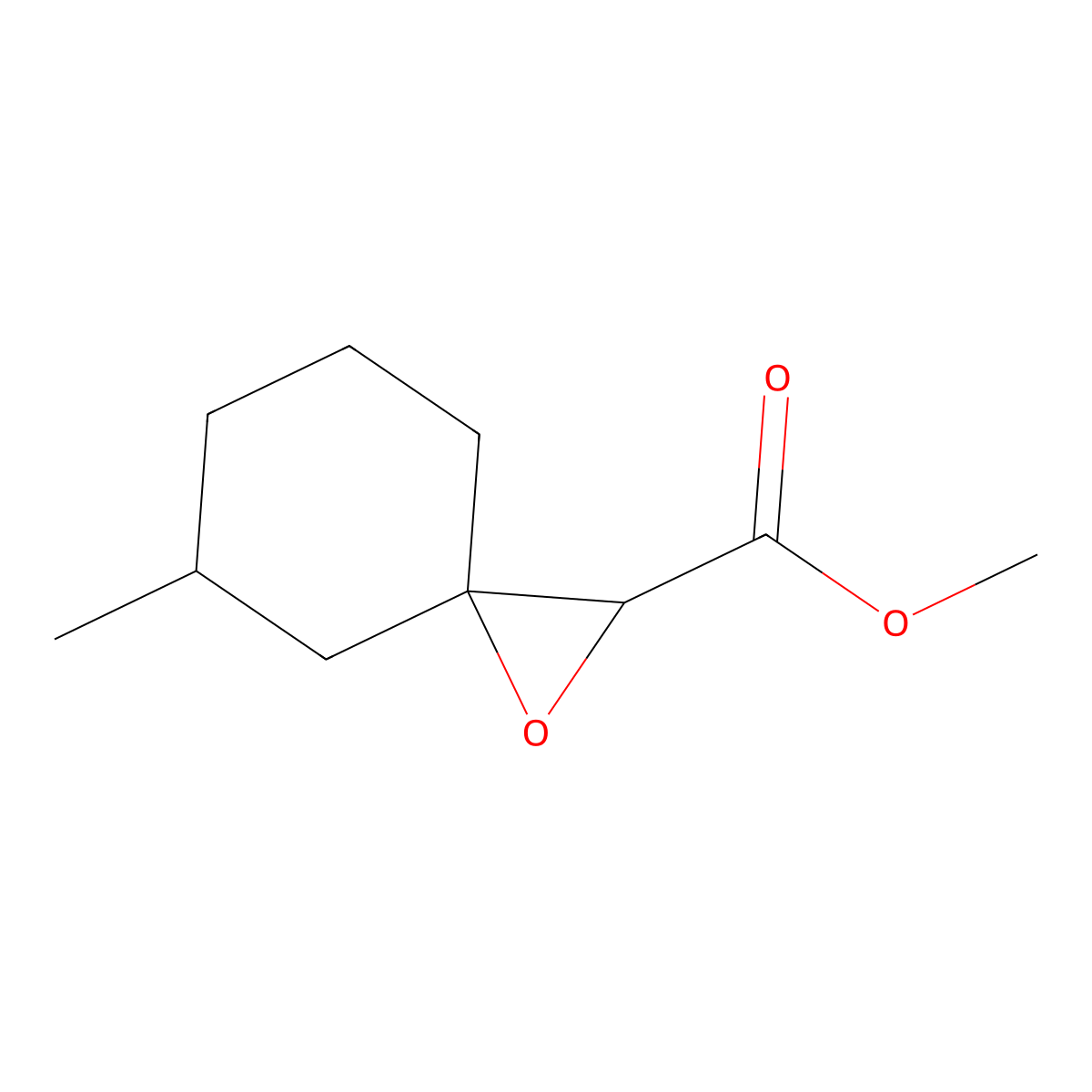 Methyl 5-methyl-1-oxaspiro[2.5]octane-2-carboxylate molecular structure, CAS 1561962-95-5