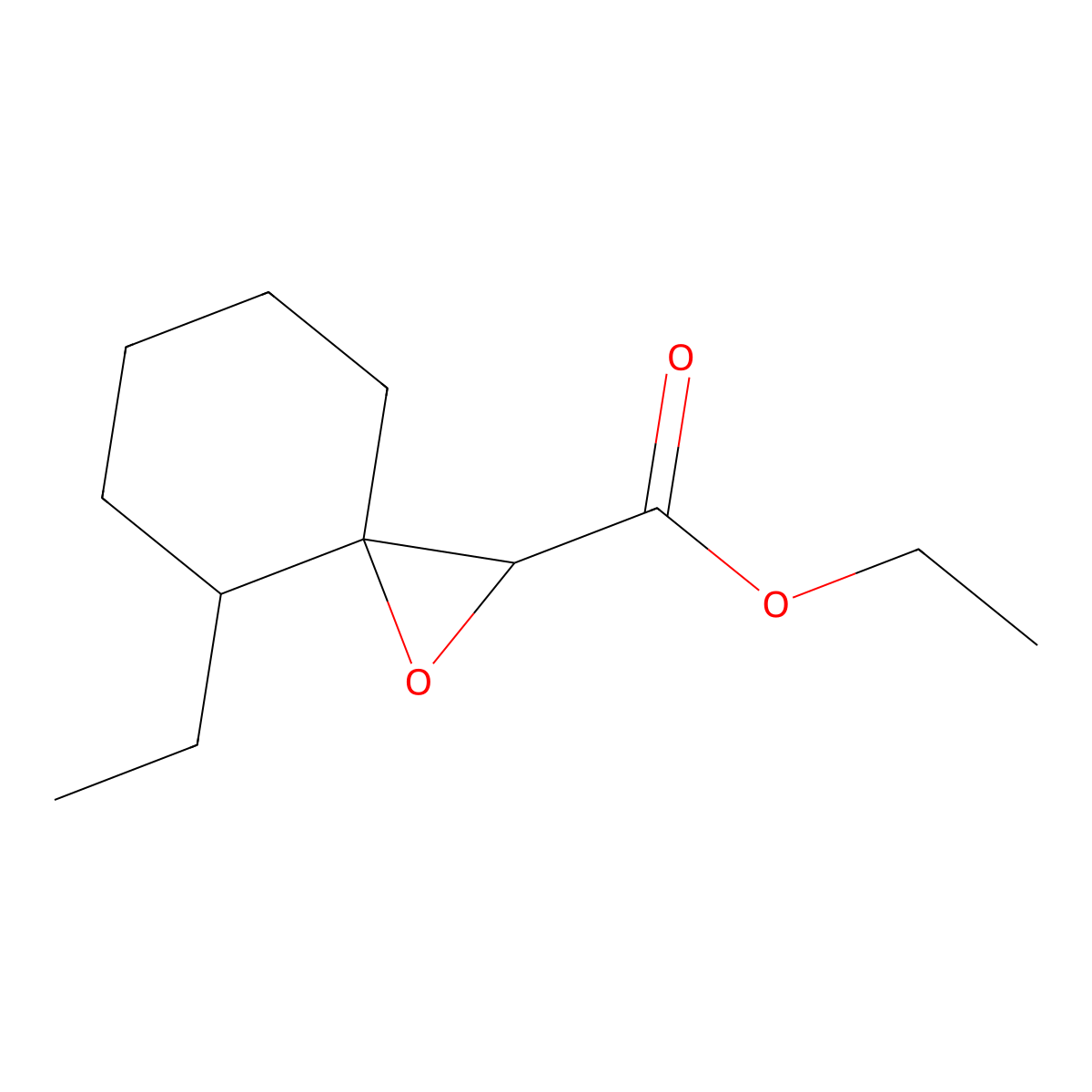 Ethyl 4-ethyl-1-oxaspiro[2.5]octane-2-carboxylate molecular structure, CAS 1562040-03-2