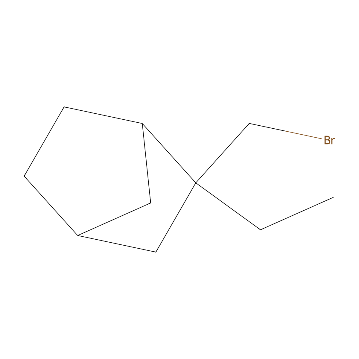 2-(Bromomethyl)-2-ethylbicyclo[2.2.1]heptane molecular structure, CAS 1562084-97-2
