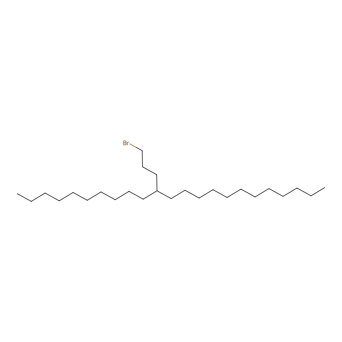 11-(3-Bromopropyl)tricosane molecular structure, CAS 1562171-25-8