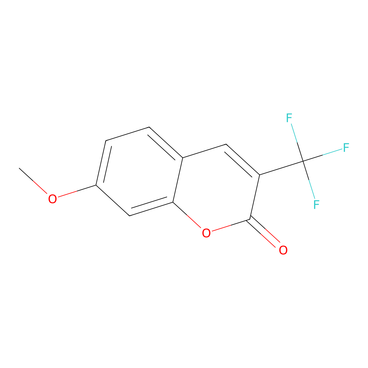 7-Methoxy-3-(trifluoromethyl)-2H-chromen-2-one molecular structure, CAS 1562426-78-1